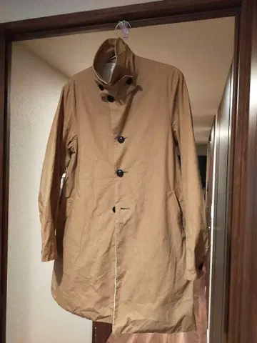 컨디션 최상 eel 사쿠라 코트 베이지 스텐카라 코트 S 사이즈