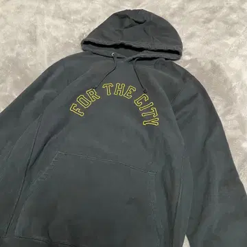 FTC 후드 부착 후드티 블랙