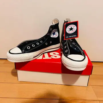일본제 컨버스 올스타 HI 블랙 24.5cm MADE IN JAPAN