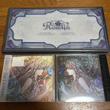 Roselia 오리지널 보관 케이스 외 Bluray 초회 한정판 2종