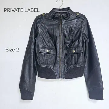 PRIVATE LABEL 가죽 라이더 자켓