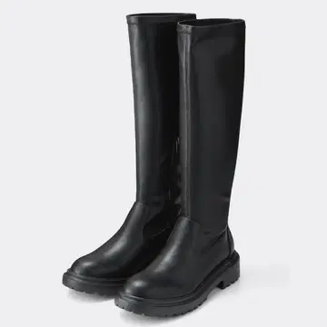 GU 울트라 스트레치 롱 부츠 블랙 M 미사용 새상품