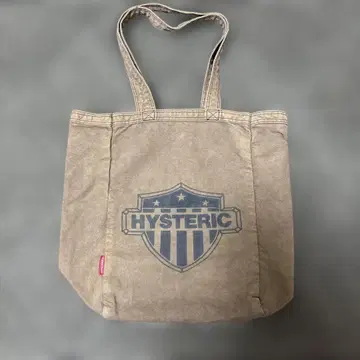 HYSTERIC 로고 토트백 아미그린