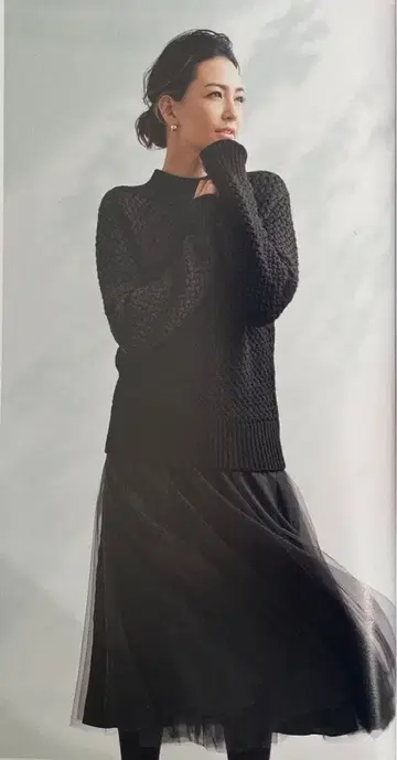 23구 R 타카하시 리타 로우게이지 니트 빅 사이즈 44