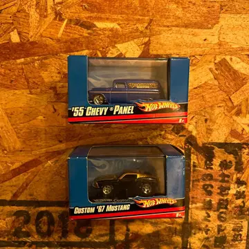 핫휠 2대 세트 Chevy Panel '67 Mustang