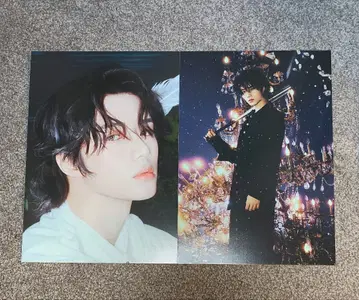 TXT Starkissed 타워 레코드 전시 패널 범규 2장