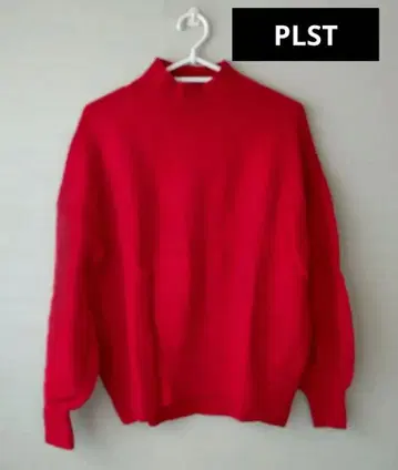 PLST 빨간색 스웨터 M