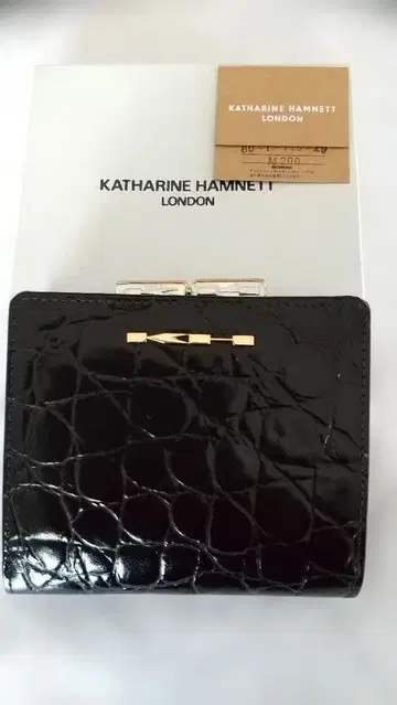 KATHARINE HAMNETT 가마구치 지갑