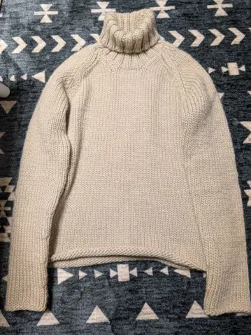 새상품급! 마가렛호웰 울 하이 게이지 터틀넥 니트 M 베이지