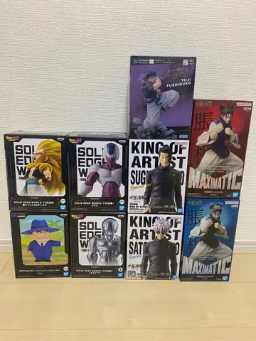 드래곤볼, 주술회전 프라이스 피규어 묶음 판매