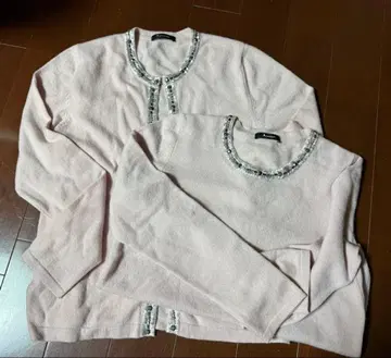 아쿠아 스큐텀 캐시미어 100% 앙상블 스웨터