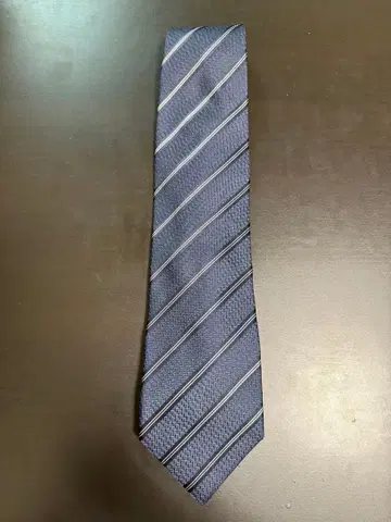 조르지오 아르마니 넥타이 네이비 스트라이프