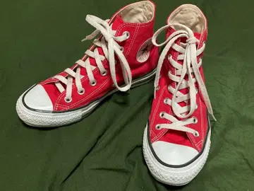 CONVERSE ALL STAR 하이컷 스니커즈 레드