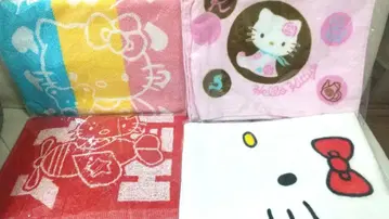 헬로키티 타월 세트 4장