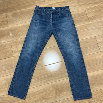 재팬 블루 데님 데님 팬츠