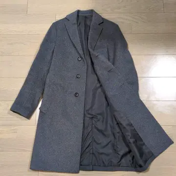 [ 새상품급 ] 컴시즘 체스터 코트 울 코트