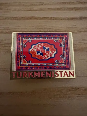 [ 구하기 어려움 ] 오사카 간사이 만국박람회 핀 배지 투르크메니스탄