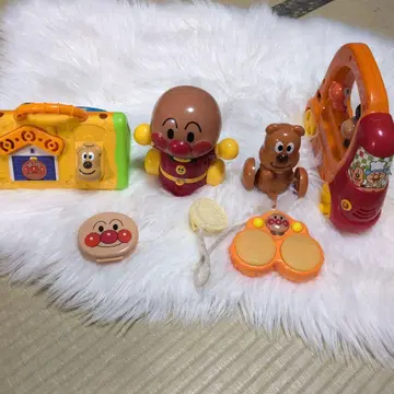 호빵맨 완구 세트 6점