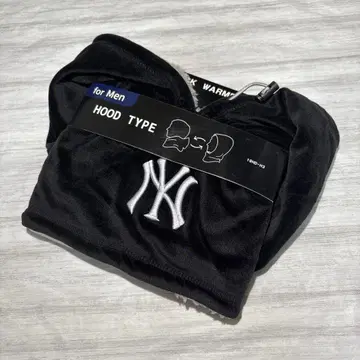 [ 새상품 ] MLB 뉴욕 양키스 후드 부착 넥워머