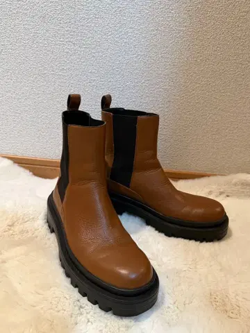 ZARA 숏부츠 브라운