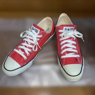 새상품 CONVERSE ALL STAR 레드 27.5cm 컨버스