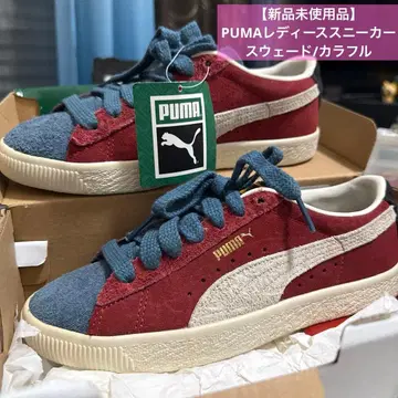 미사용 새상품! PUMA 스니커즈 [ 스웨이드 원단 ]