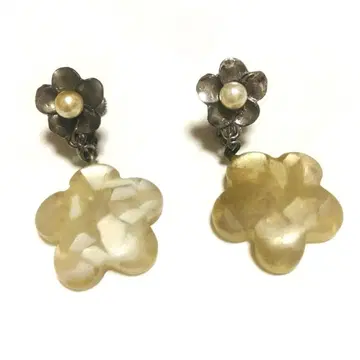 빈티지 흔들리는 귀찌 꽃 여성용 레트로 고급