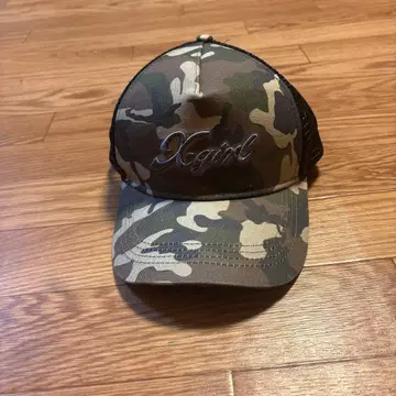 Xgirl 카모플라쥬 트래커 캡