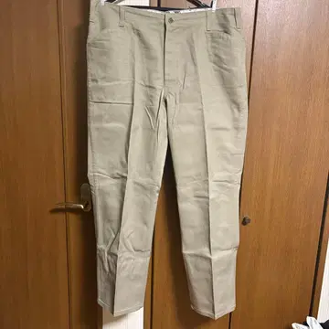 BEN DAVIS 베이지 치노 팬츠 워크 팬츠