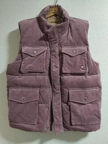 WEIRDO 코듀로이 베스트 퍼플