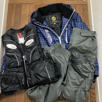 익명 배송 cross factor 낚시용 자켓과 팬츠 3세트