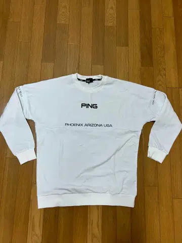 [ 미사용 새상품 ] 핑 남성용 긴팔 트레이닝복 가을/겨울 속기모 XL