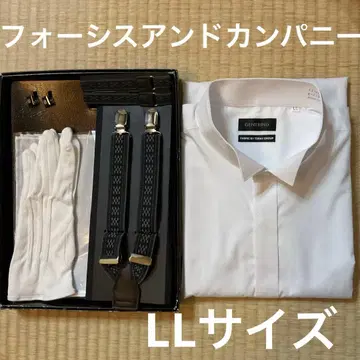 가격 인하! 포씨스앤컴퍼니 신랑 세트! 셔츠 LL 사이즈 웨딩