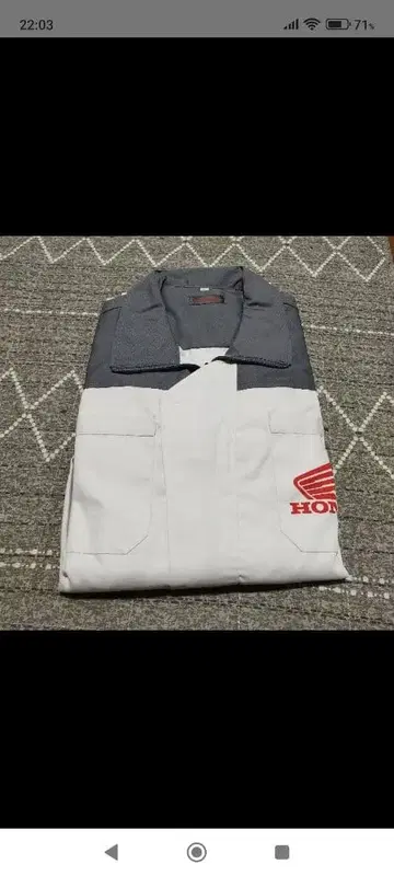 혼다 HONDA 긴팔 작업복