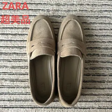 [컨디션 최상] ZARA 스웨이드 로퍼