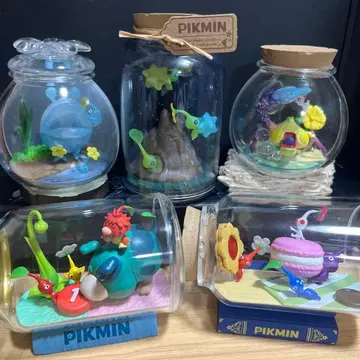 [개봉품] 피크민 테라리움 컬렉션 2 세미 컴플리트 5종