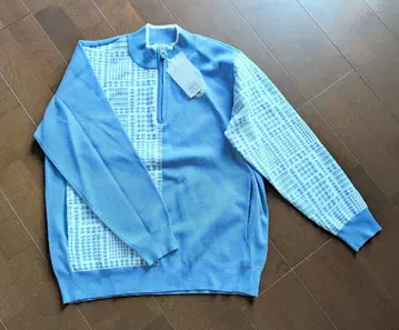 택 포함 새상품 PICONE CLUB 집업 스웨터 니트/골프웨어