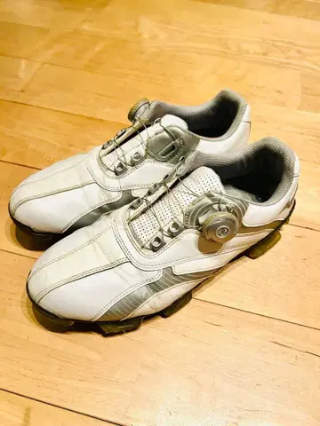 미즈노 골프화 화이트 다이얼식