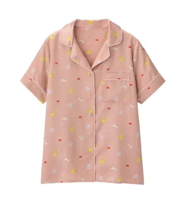 GU 포켓몬 콜라보 피카츄 라운지 세트 (반팔) 여성용 L