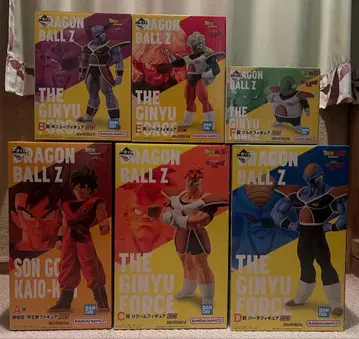 제일복권 드래곤볼 기뉴 특전대 습격 6종 세트