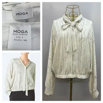 MOGA 니들 라인 PT 블라우스 SiZE 2