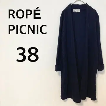 로페피크닉 롱 가디건 [ M ] 겉옷 네이비 다크 네이비