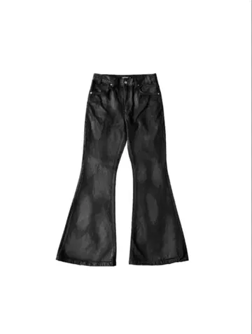 IFEELLUCKY 데님 부츠컷 팬츠