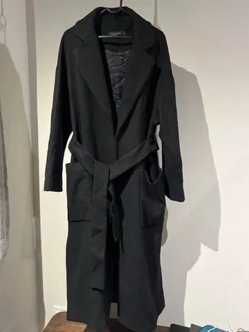 ZARA WOMAN 블랙 롱 코트 xs