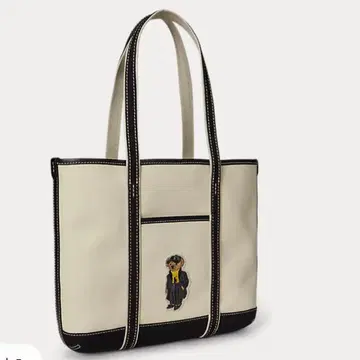 Polo 베어 캔버스 스몰 쇼핑백 토트