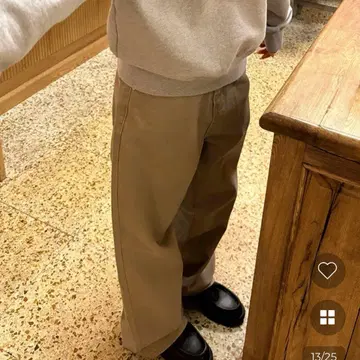 nugu hoop 베이지 팬츠