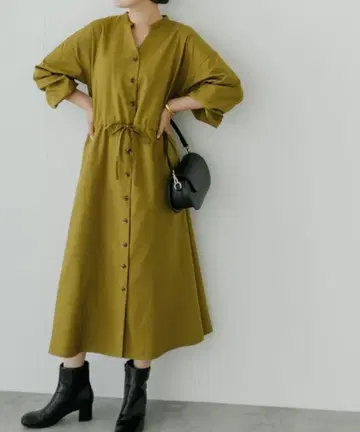 새상품급! 택 있음! URBAN RESEARCH*드로스트 원피스