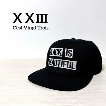 세바투아 C'est Vingt-Trois 스냅백 블랙 단종 레어