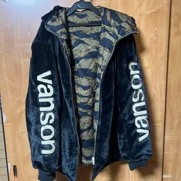 VANSON 새상품급 리버서블 퍼 자켓