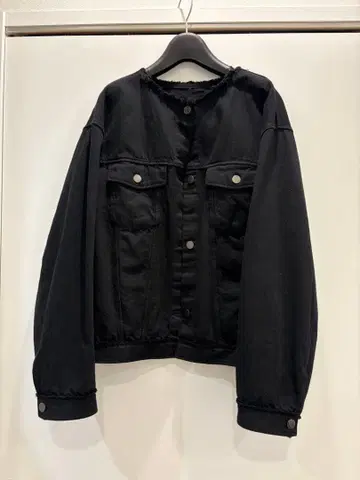 블랙 데님 자켓 DESPRES tomorrow land